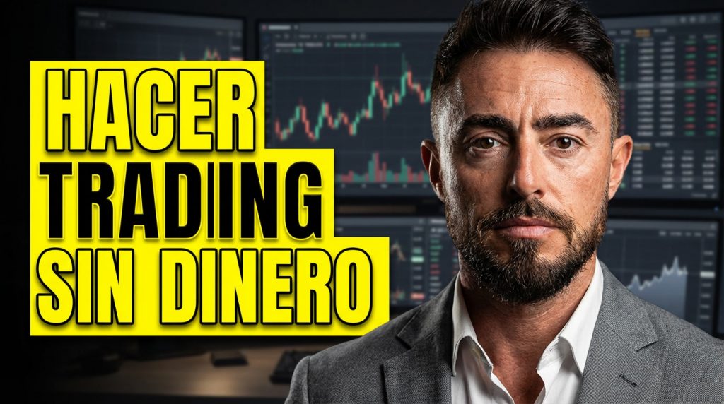 Pol Castella en un primer plano, mentor quien te enseñará como empezar en el trading